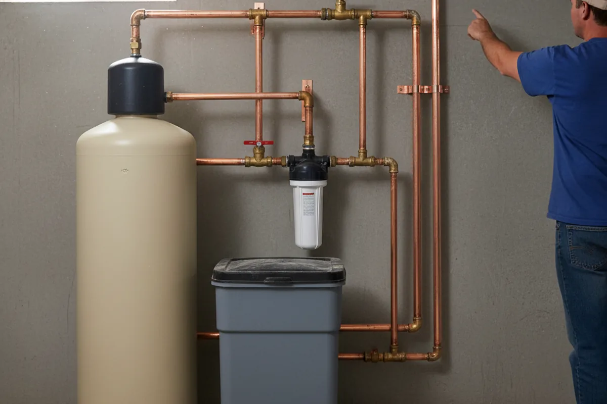 Whole-house water treatment system installed in Laredo